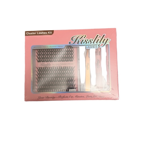 kisslily lashes Other - Kisslily Cluster Lashes Kit - Black